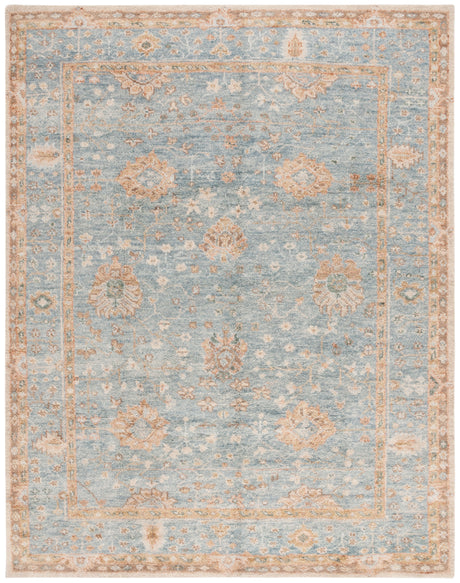 Safavieh Samarkand Srk131M Light Blue/Beige Rug.