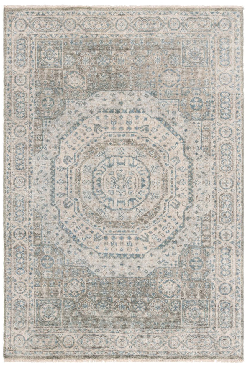 Safavieh Samarkand Srk167L Light Blue/Ivory Rug.
