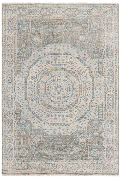 Safavieh Samarkand Srk167L Light Blue/Ivory Rug.