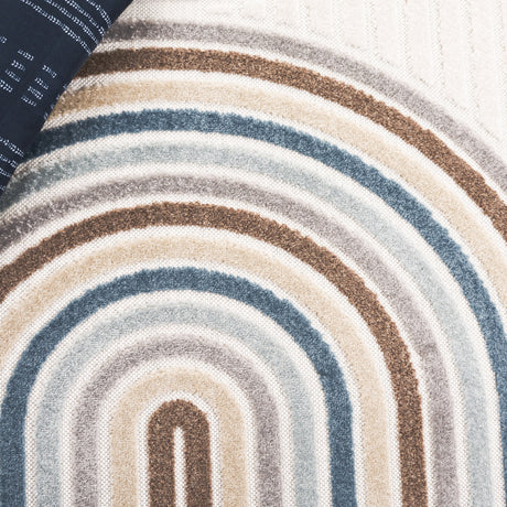 Safavieh Stella Sta116A Ivory/Brown Blue Rug.