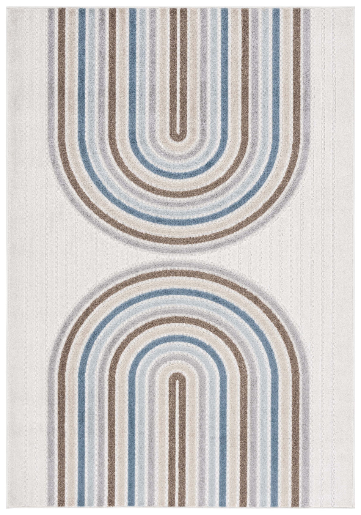 Safavieh Stella Sta116A Ivory/Brown Blue Rug.