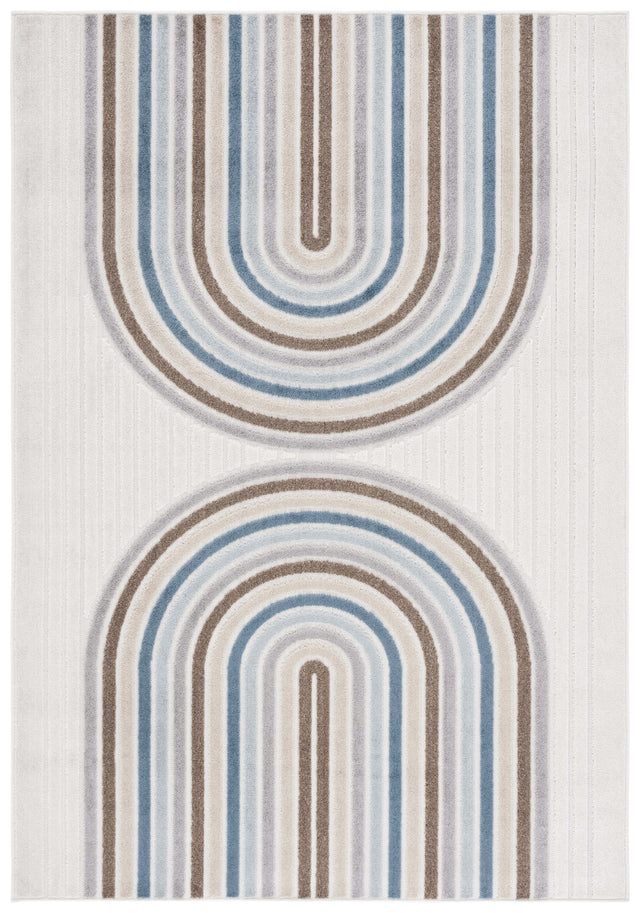 Safavieh Stella Sta116A Ivory/Brown Blue Rug.