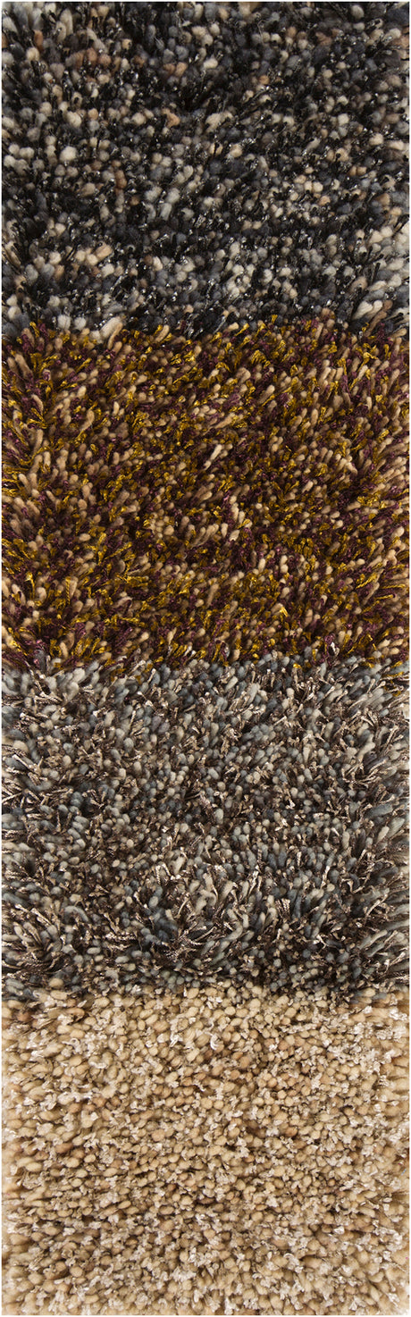 Chandra Sterling ste21803 Black Rug - sample color blanket