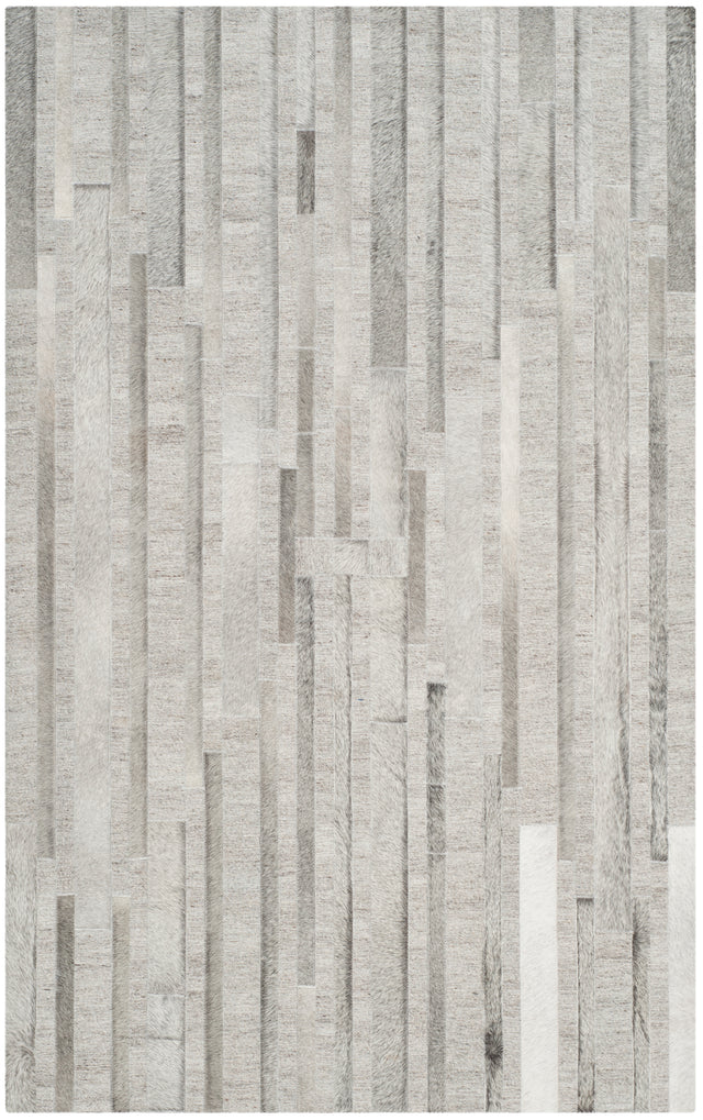 Safavieh Studio Leather Stl222A Ivory/Grey Rug.