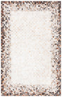 Safavieh Studio Leather Stl812B Beige/Brown Rug.