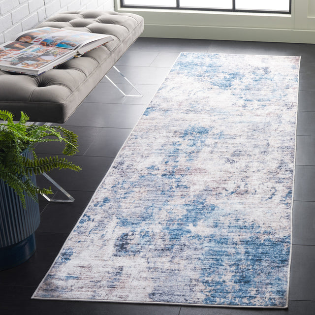 Safavieh Santa Monica Stm332A Ivory/Blue Rug.