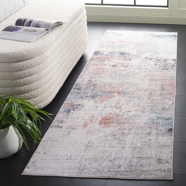 Safavieh Santa Monica Stm346B Beige/Teal Rug.