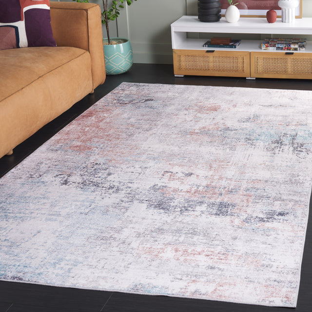 Safavieh Santa Monica Stm346B Beige/Teal Rug.