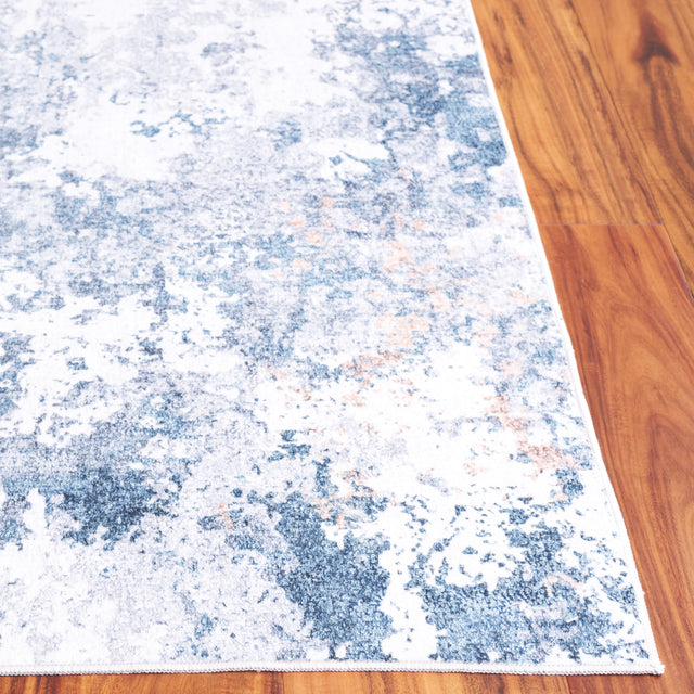 Safavieh Santa Monica Stm386A Ivory/Dark Blue Rug.