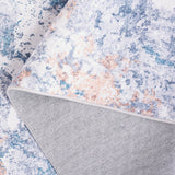 Safavieh Santa Monica Stm386A Ivory/Dark Blue Rug.