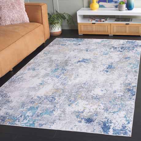 Safavieh Santa Monica Stm386B Ivory/Blue Rug.