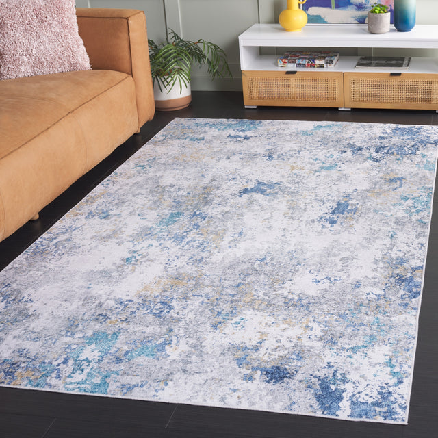 Safavieh Santa Monica Stm386B Ivory/Blue Rug.