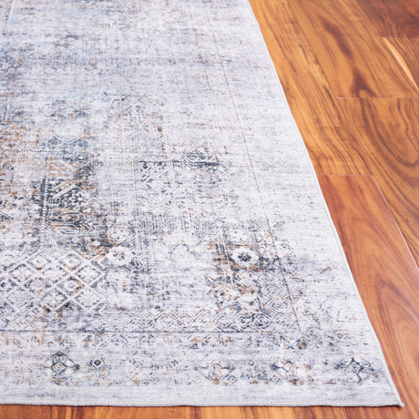 Safavieh Santa Monica Stm539B Beige/Charcoal Area Rug