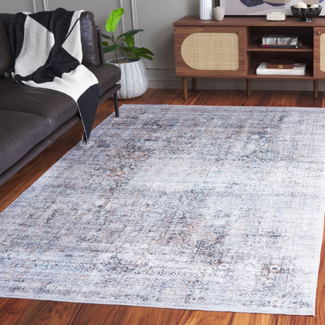 Safavieh Santa Monica Stm539B Beige/Charcoal Area Rug