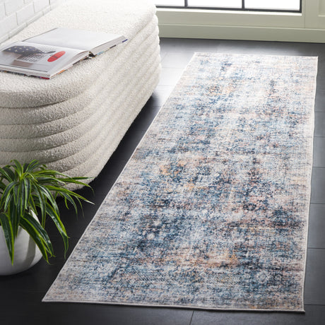 Safavieh Santa Monica Stm539N Navy/Beige Rug.