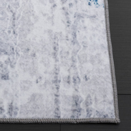 Safavieh Santa Monica Stm812F Grey/Blue Rug.