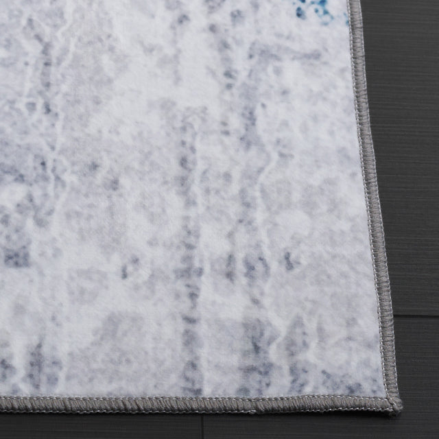 Safavieh Santa Monica Stm812F Grey/Blue Rug.