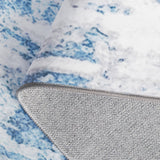 Safavieh Santa Monica Stm812F Grey/Blue Rug.