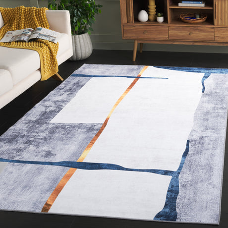 Safavieh Santa Monica Stm820F Grey/Light Grey Area Rug