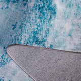 Safavieh Santa Monica Stm833F Grey/Blue Rug.
