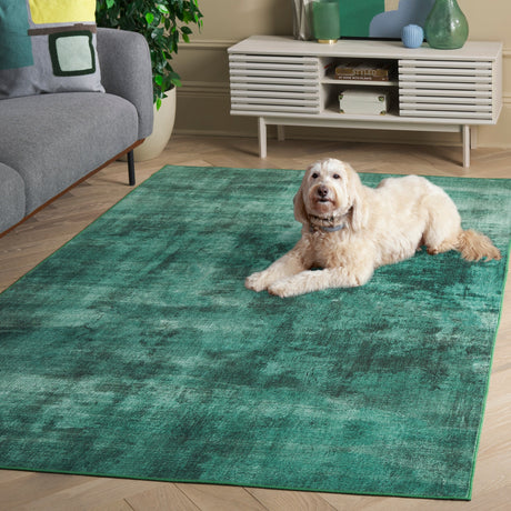 Safavieh Santa Monica Stm840Y Green/Light Green Rug.