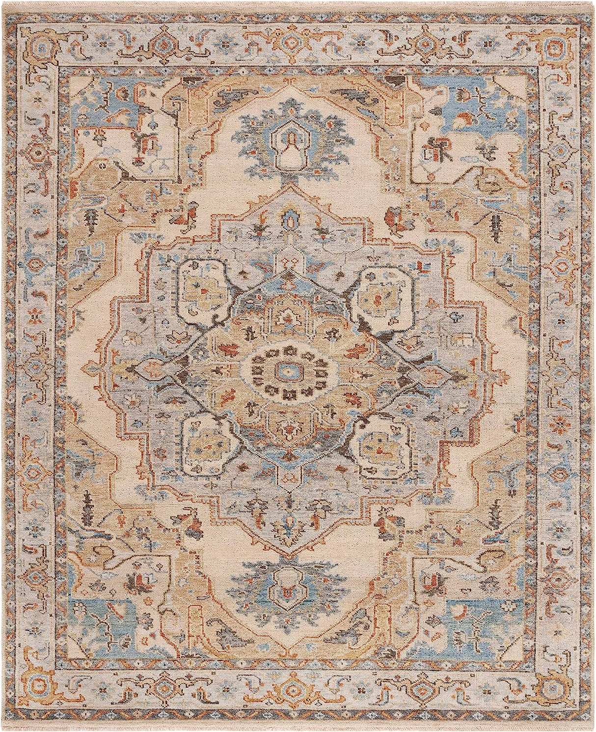 Safavieh Sultanabad Sul1102B Beige/Grey Rug.