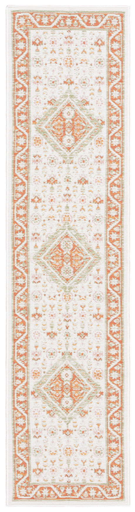 Safavieh Sunrise Sun620A Ivory/Rust Sage Rug.