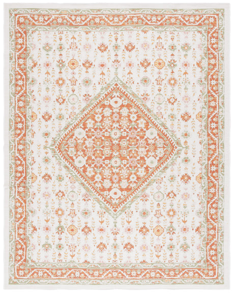 Safavieh Sunrise Sun620A Ivory/Rust Sage Rug.