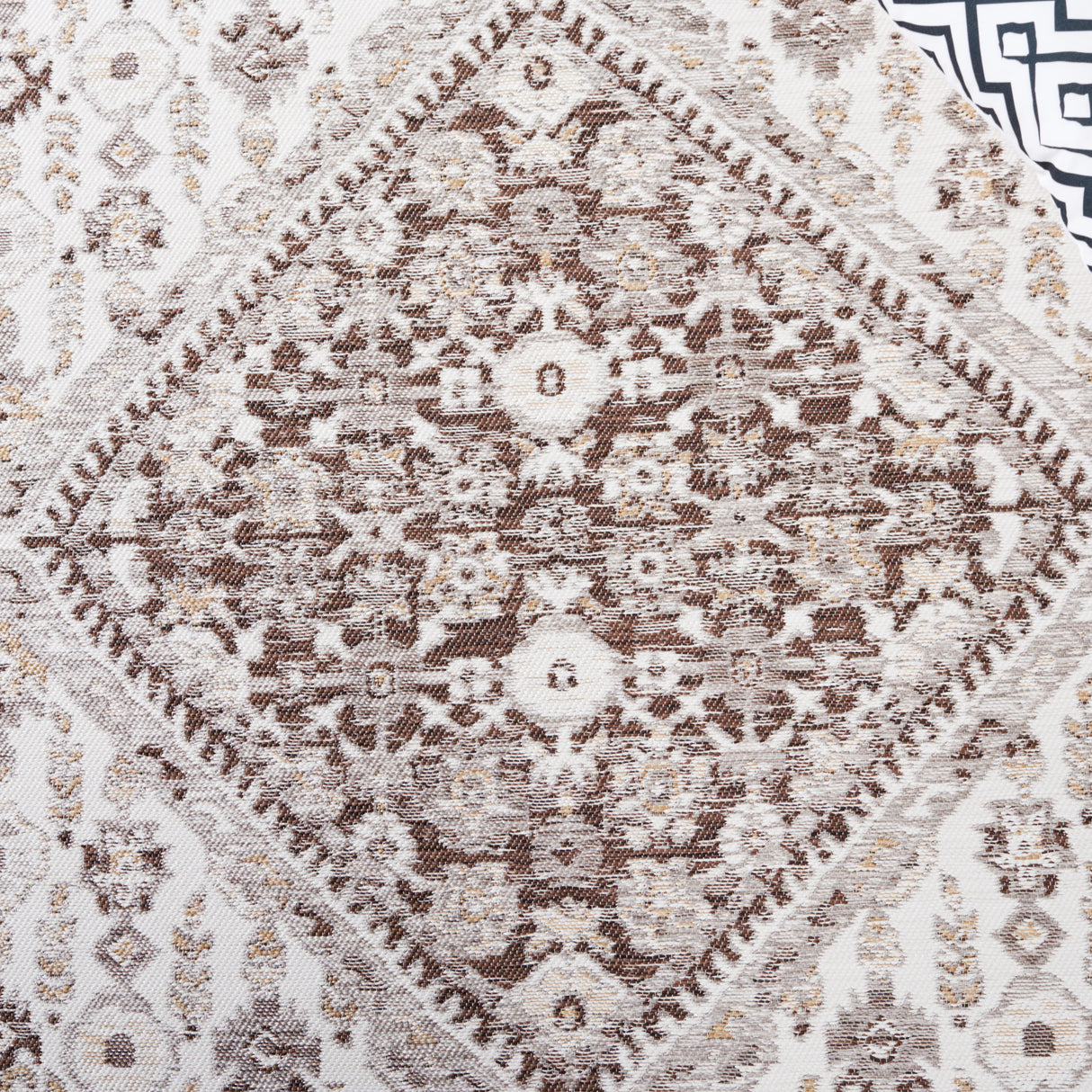 Safavieh Sunrise Sun620F Grey/Beige Black Rug.