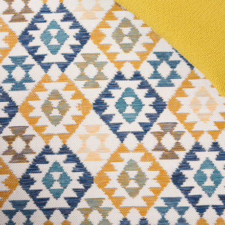 Safavieh Sunrise Sun622A Ivory/Blue Gold Rug.