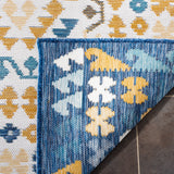 Safavieh Sunrise Sun622A Ivory/Blue Gold Rug.