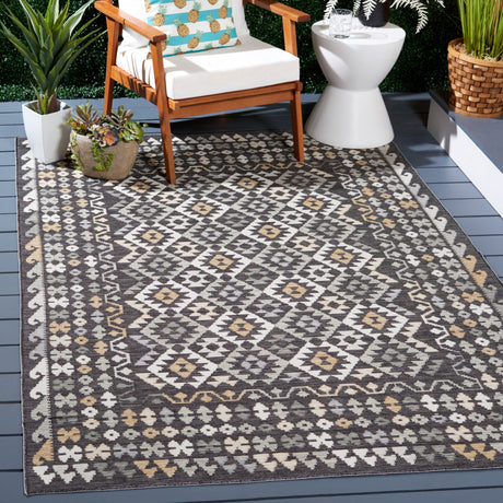Safavieh Sunrise Sun622B Ivory/Beige Black Rug.