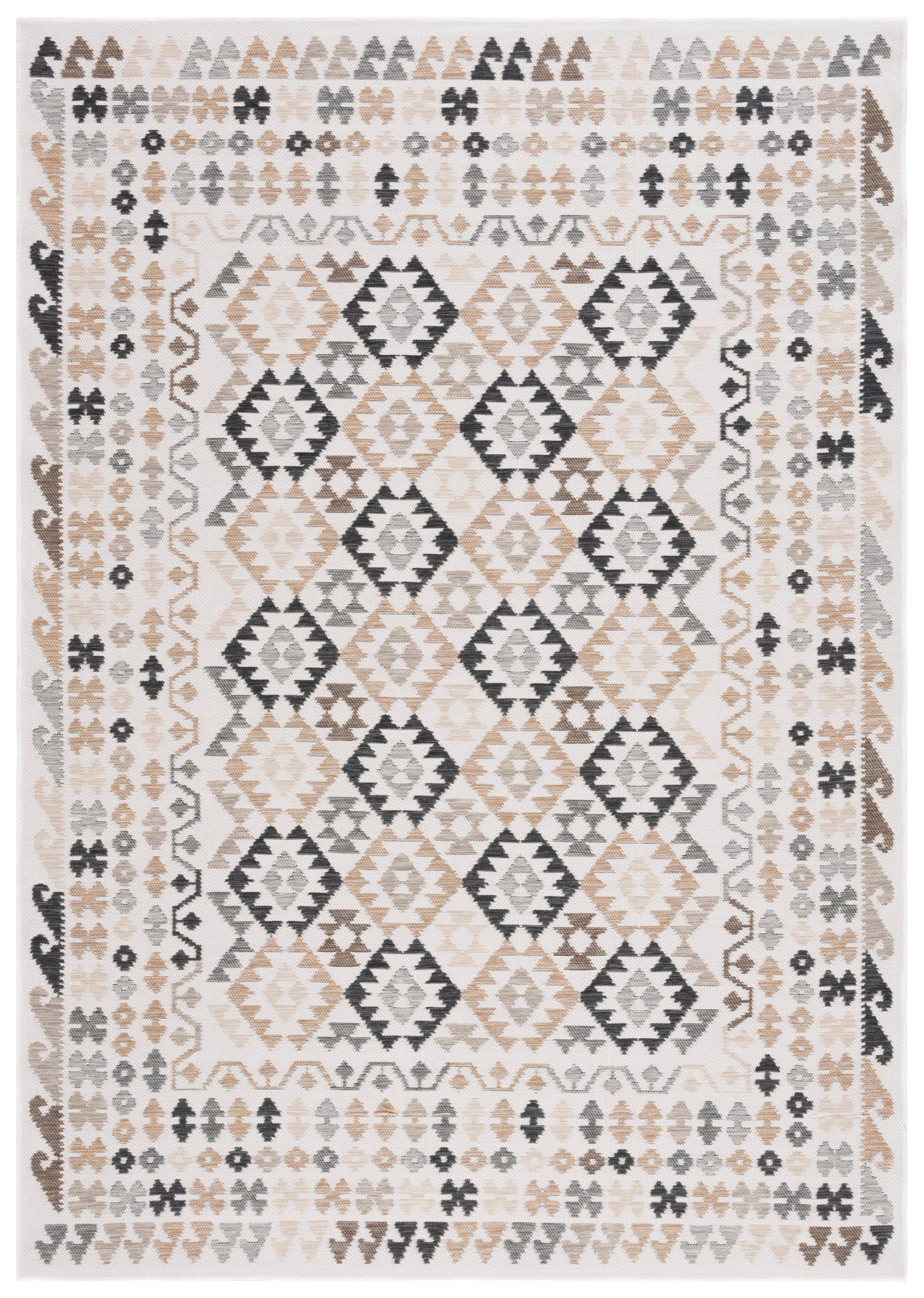 Safavieh Sunrise Sun622B Ivory/Beige Black Area Rug