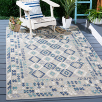 Safavieh Sunrise Sun622F Grey/Blue Ivory Area Rug