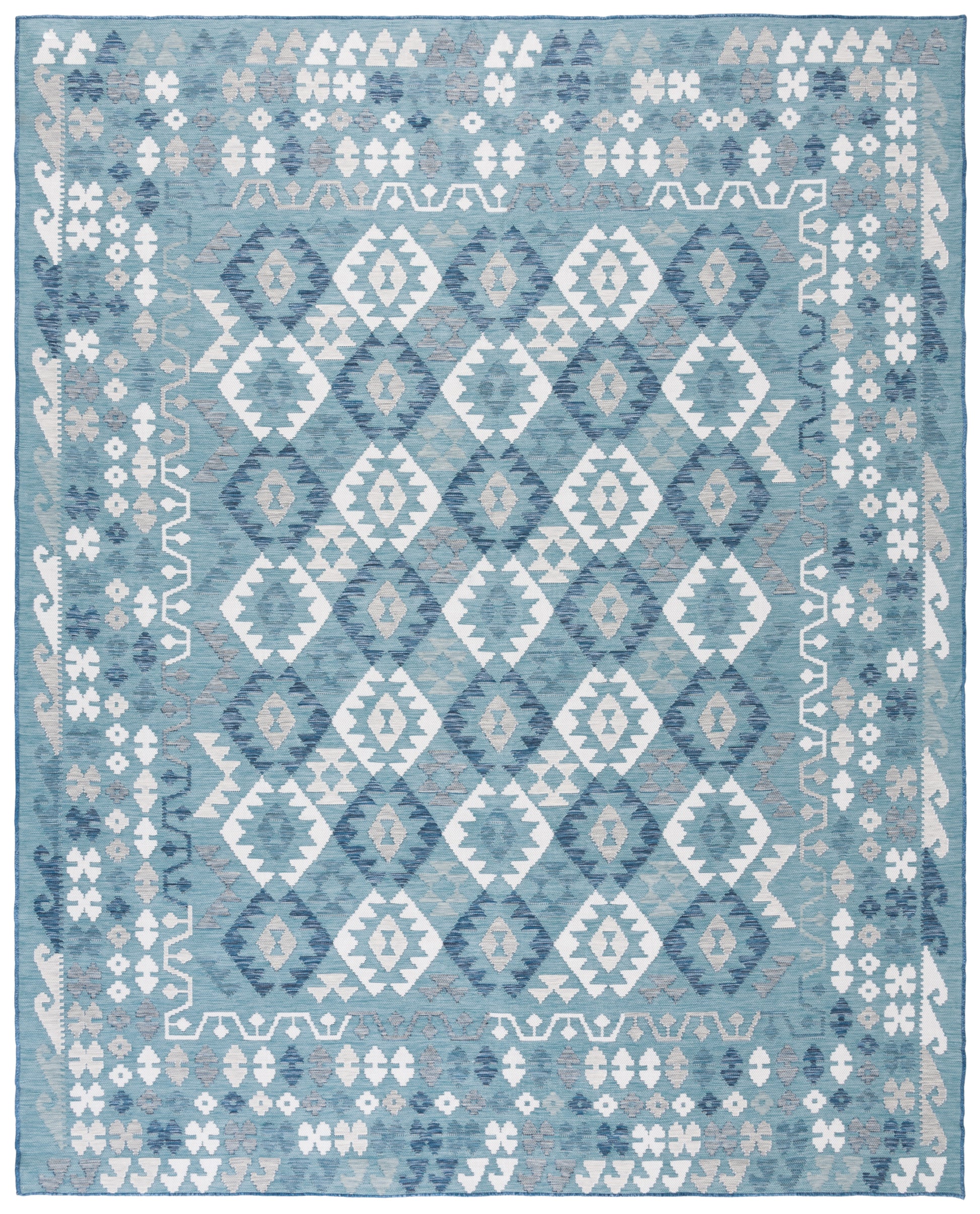 Safavieh Sunrise Sun622F Grey/Blue Ivory Area Rug