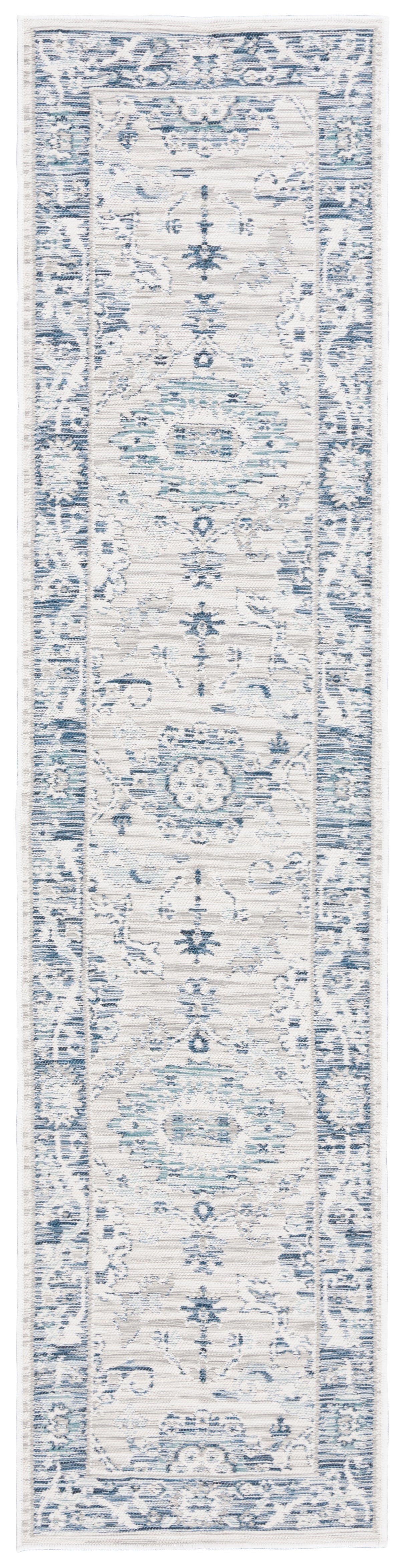 Safavieh Sunrise Sun624G Grey/Blue Ivory Rug.