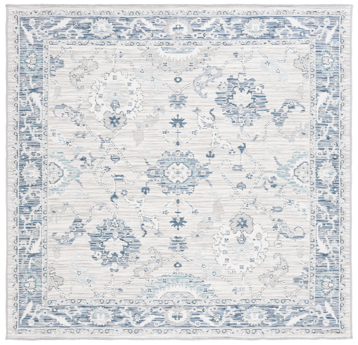 Safavieh Sunrise Sun624G Grey/Blue Ivory Rug.