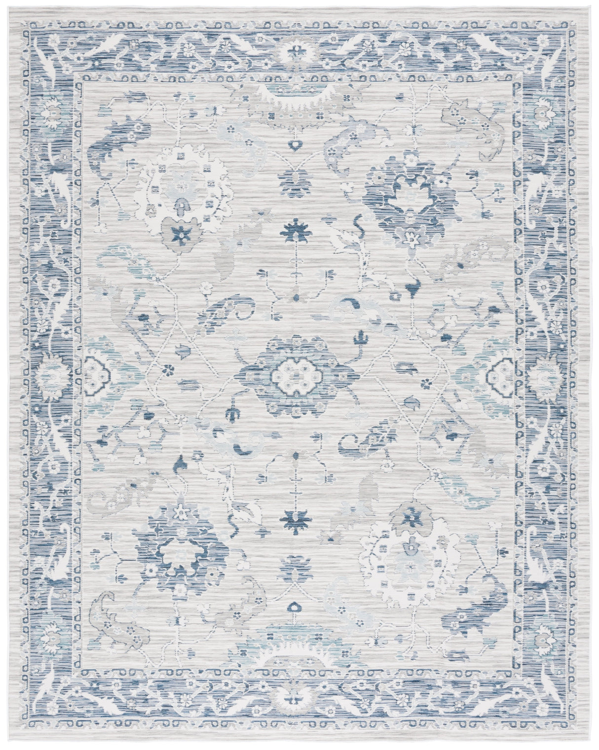 Safavieh Sunrise Sun624G Grey/Blue Ivory Rug.