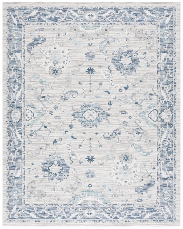 Safavieh Sunrise Sun624G Grey/Blue Ivory Rug.