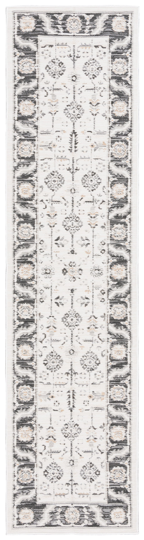 Safavieh Sunrise Sun627A Ivory/Grey Black Rug.
