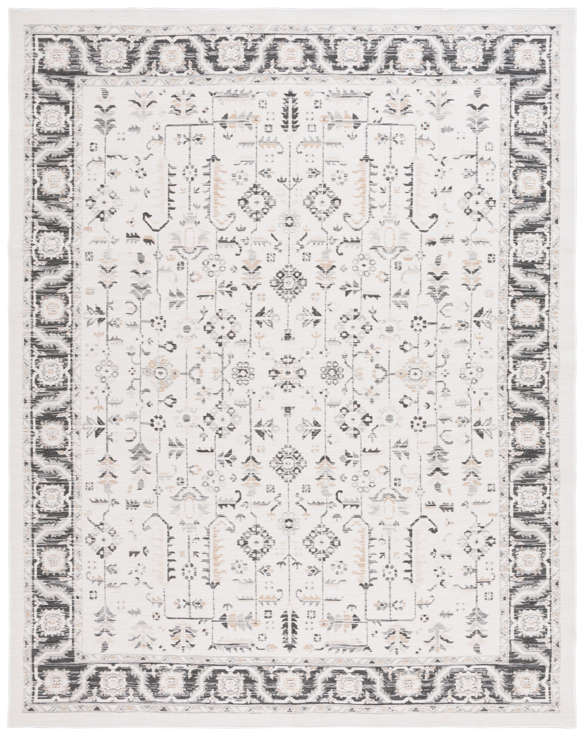 Safavieh Sunrise Sun627A Ivory/Grey Black Area Rug