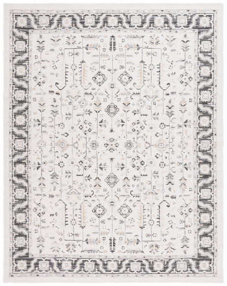 Safavieh Sunrise Sun627A Ivory/Grey Black Rug.