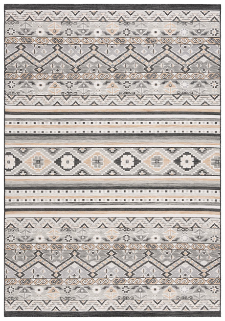 Safavieh Sunrise Sun629F Grey/Beige Black Rug.