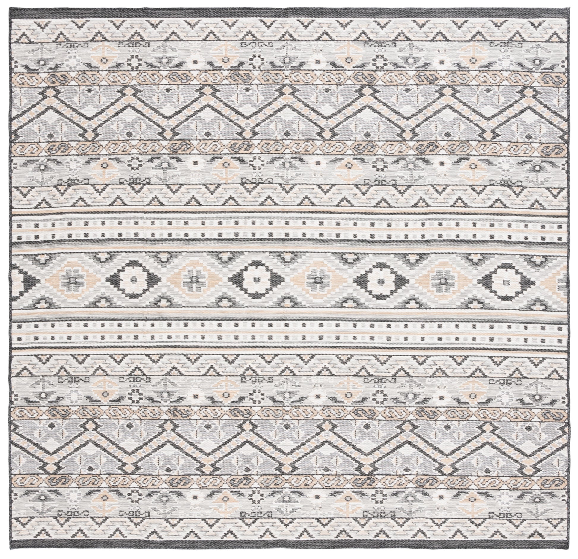 Safavieh Sunrise Sun629F Grey/Beige Black Area Rug