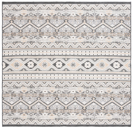 Safavieh Sunrise Sun629F Grey/Beige Black Rug.