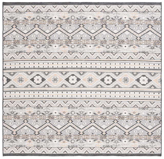 Safavieh Sunrise Sun629F Grey/Beige Black Rug.