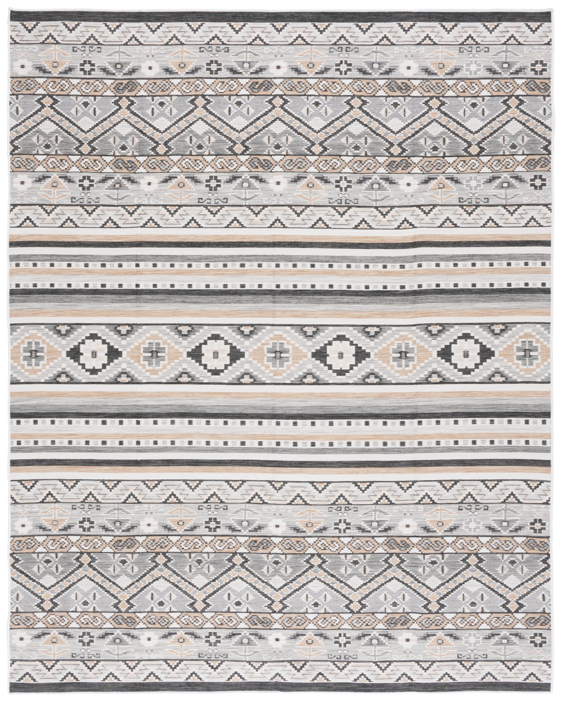 Safavieh Sunrise Sun629F Grey/Beige Black Area Rug