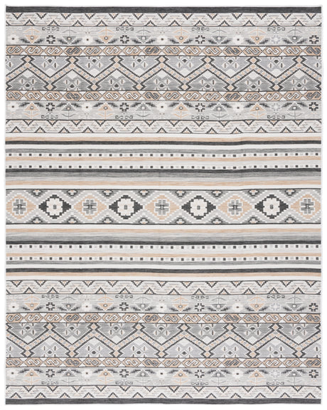 Safavieh Sunrise Sun629F Grey/Beige Black Rug.