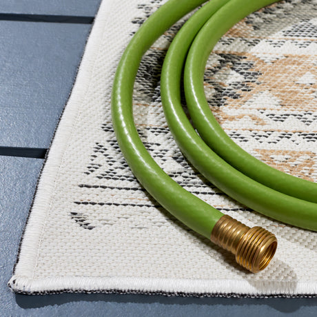 Safavieh Sunrise Sun630A Ivory/Grey Black Rug.