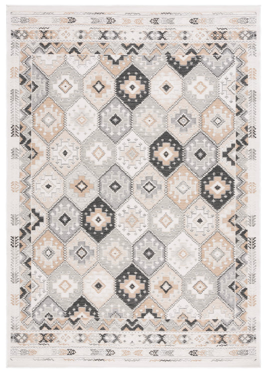 Safavieh Sunrise Sun630A Ivory/Grey Black Area Rug